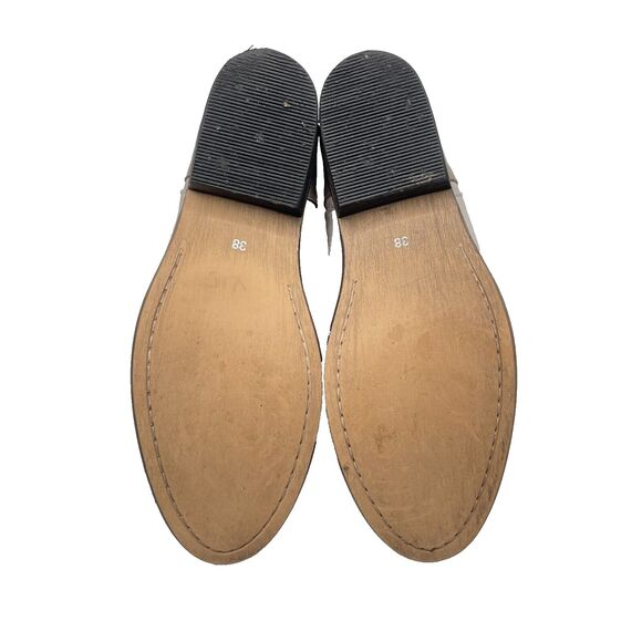 IVYLEE COPENHAGEN Gray Suede Split Front Boots Womens Size EU 38 / US 7.5 - Picture 8 of 11